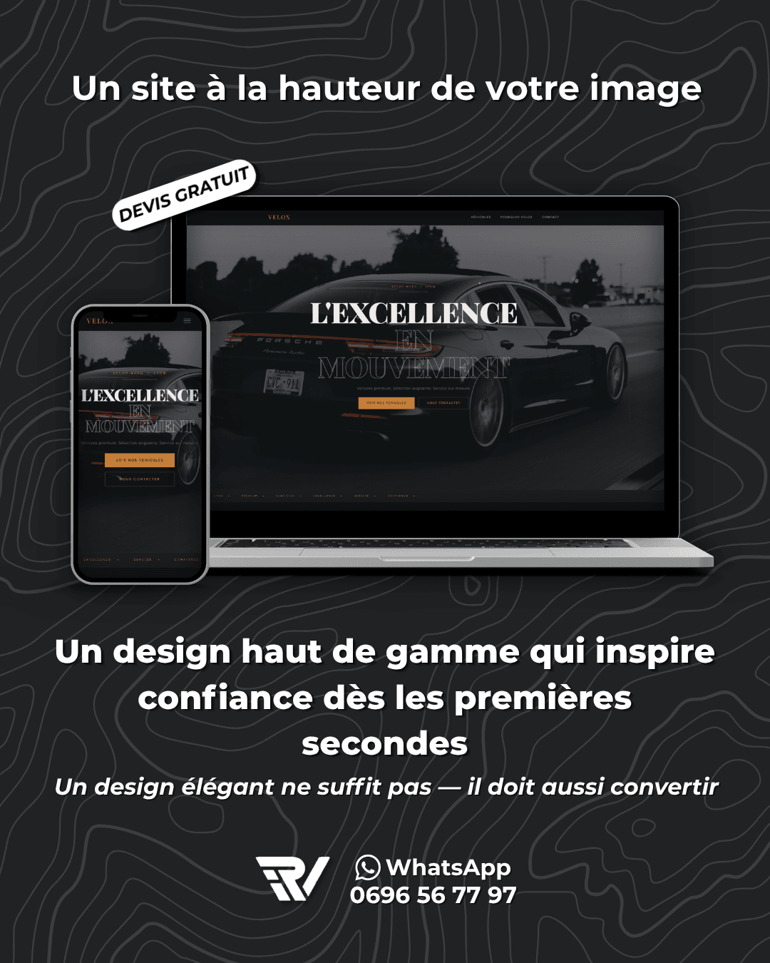 Aperçu du site Velox Auto